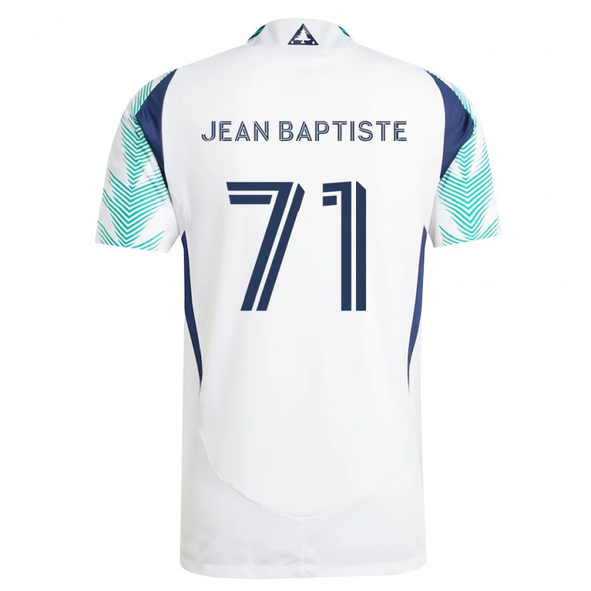Danxen Herren Matthew Jean Baptiste #71 Weiß Marineblau Hellgrün Auswärtstrikot Trikot 2026/27 T-Shirt Schweiz