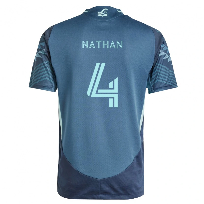 Danxen Herren Nathan #4 Marineblau Grün Auswärtstrikot Trikot 2026/27 T-Shirt Schweiz