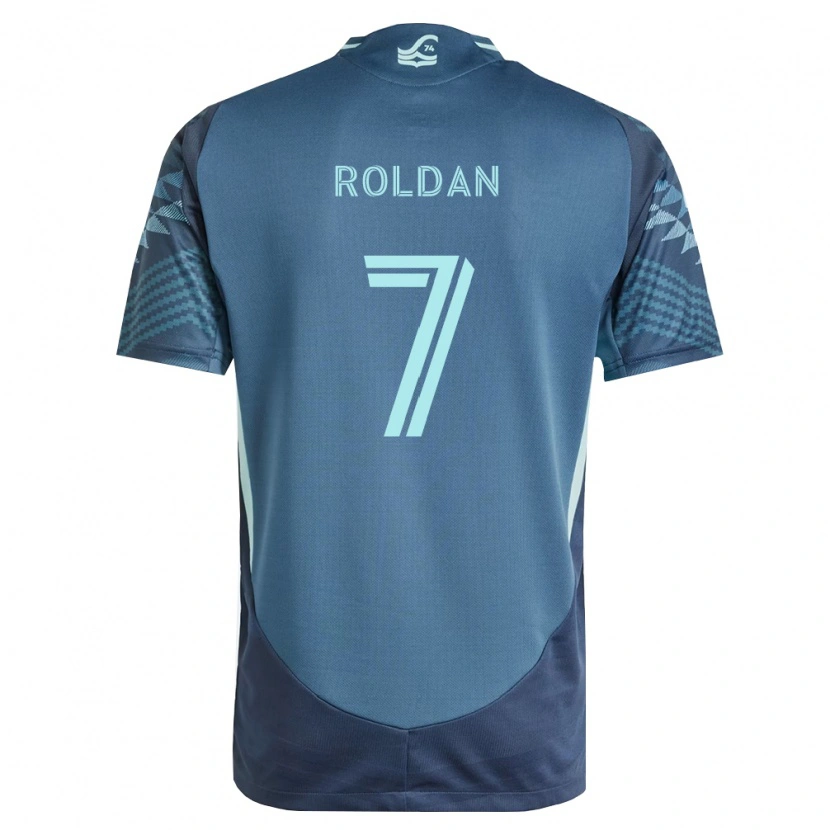 Danxen Herren Cristian Roldán #7 Marineblau Grün Auswärtstrikot Trikot 2026/27 T-Shirt Schweiz