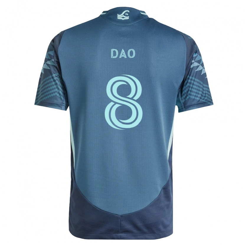 Danxen Herren Kaylee Dao #8 Marineblau Grün Auswärtstrikot Trikot 2026/27 T-Shirt Schweiz