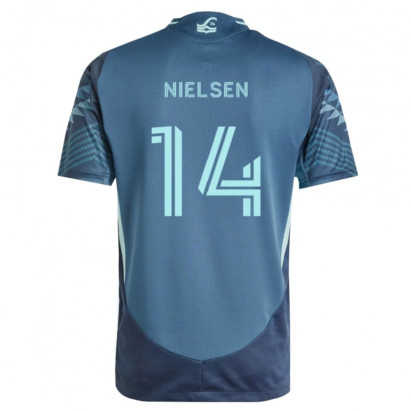 Danxen Herren Taylor Nielsen #14 Marineblau Grün Auswärtstrikot Trikot 2026/27 T-Shirt Schweiz