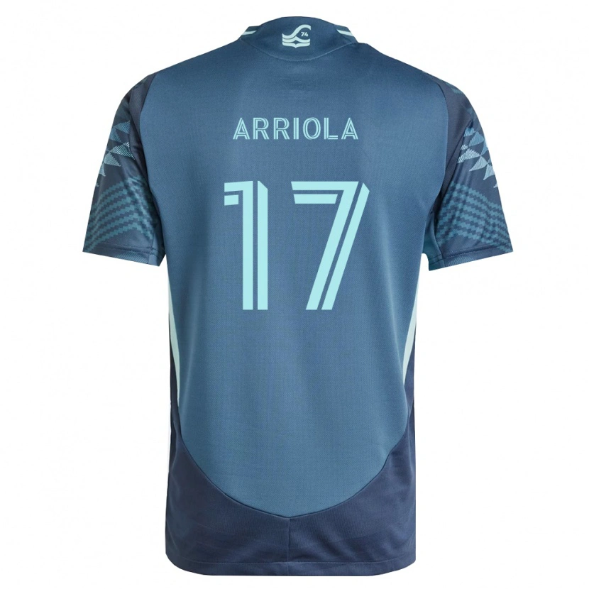 Danxen Herren Paul Arriola #17 Marineblau Grün Auswärtstrikot Trikot 2026/27 T-Shirt Schweiz