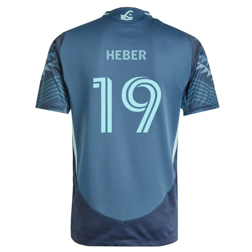 Danxen Herren Héber #19 Marineblau Grün Auswärtstrikot Trikot 2026/27 T-Shirt Schweiz
