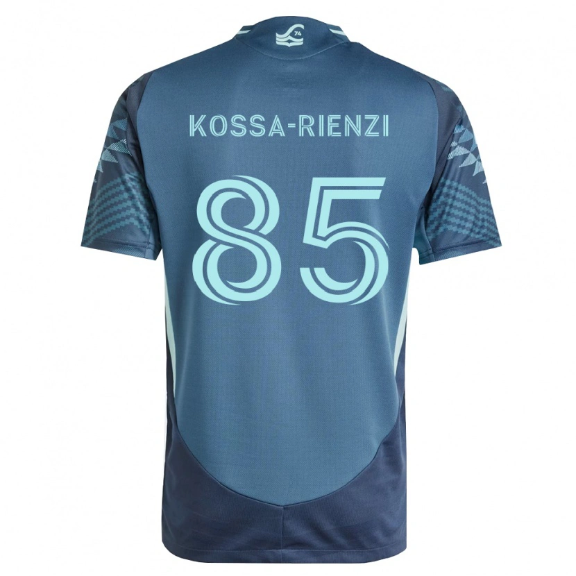 Danxen Herren Kalani Kossa-Rienzi #85 Marineblau Grün Auswärtstrikot Trikot 2026/27 T-Shirt Schweiz