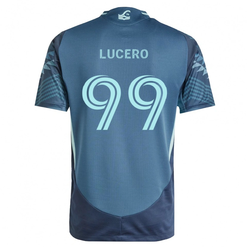 Danxen Herren Landon Lucero #99 Marineblau Grün Auswärtstrikot Trikot 2026/27 T-Shirt Schweiz