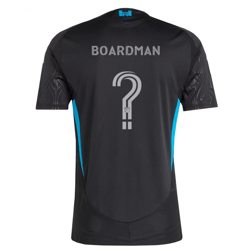 Danxen Herren Erik Pena-Boardman #0 Schwarz Weiß Himmelblau Auswärtstrikot Trikot 2026/27 T-Shirt Schweiz