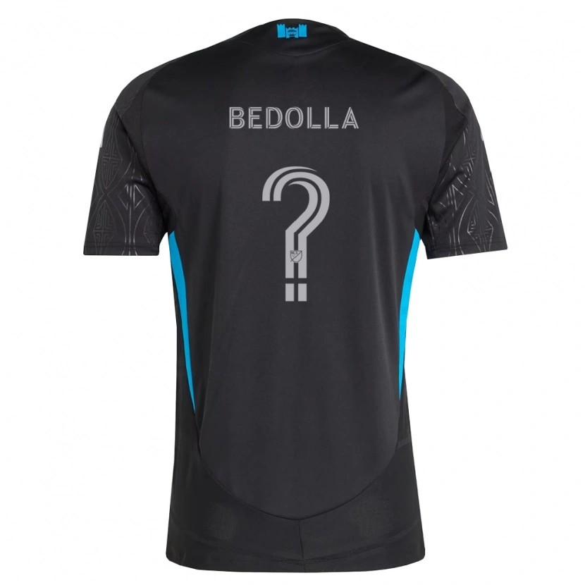 Danxen Herren Brando Bedolla #0 Schwarz Weiß Himmelblau Auswärtstrikot Trikot 2026/27 T-Shirt Schweiz