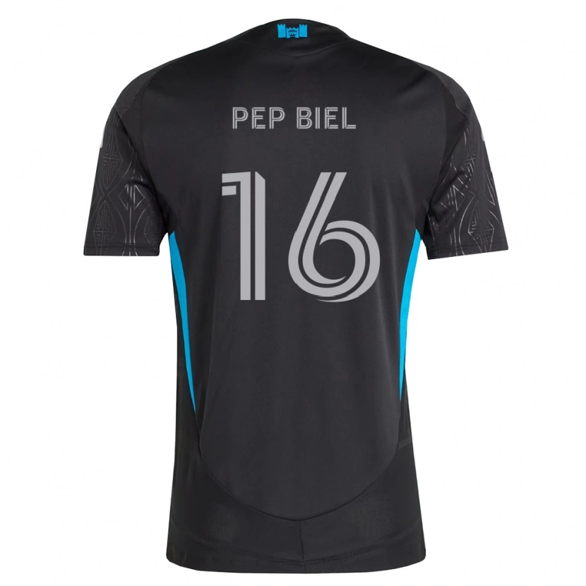 Danxen Herren Pep Biel #16 Schwarz Weiß Himmelblau Auswärtstrikot Trikot 2026/27 T-Shirt Schweiz