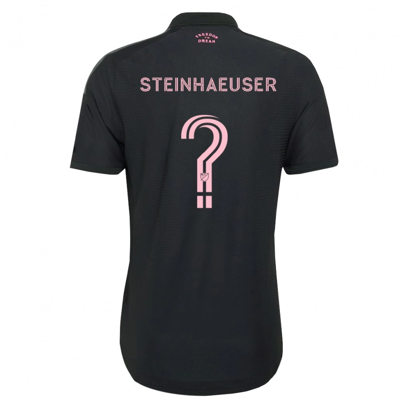 Danxen Herren Marcus Steinhaeuser #0 Pink Schwarz Weiß Auswärtstrikot Trikot 2026/27 T-Shirt Schweiz