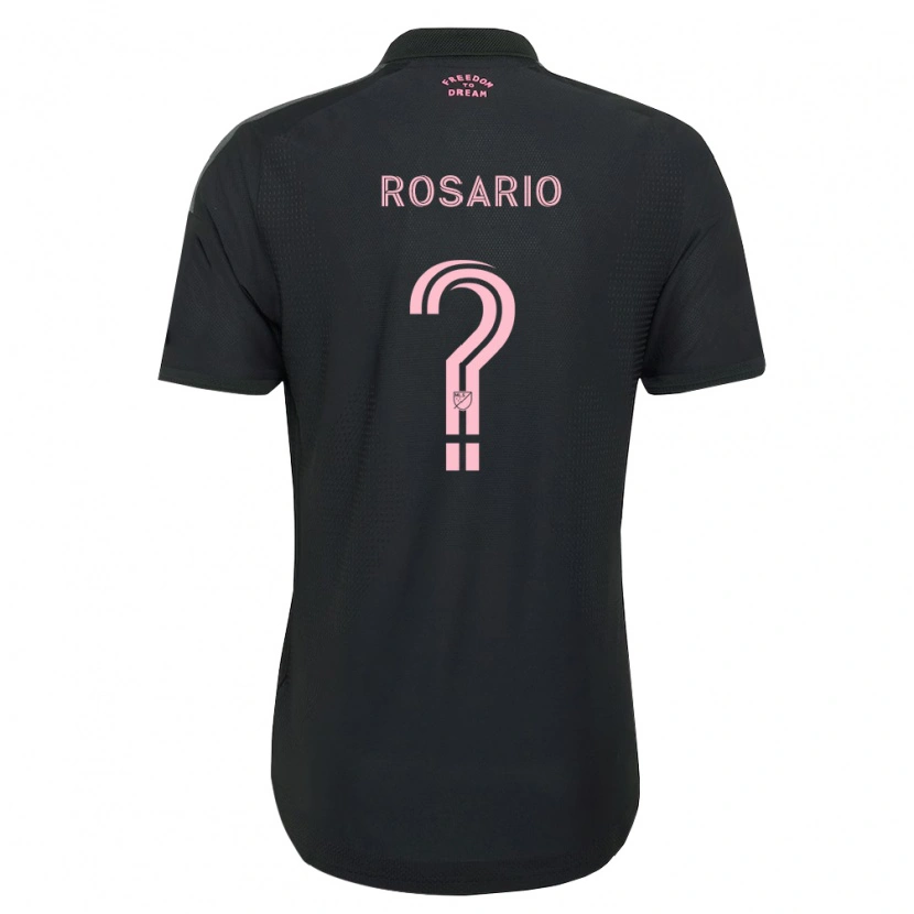 Danxen Herren Adrian Rosario #0 Pink Schwarz Weiß Auswärtstrikot Trikot 2026/27 T-Shirt Schweiz