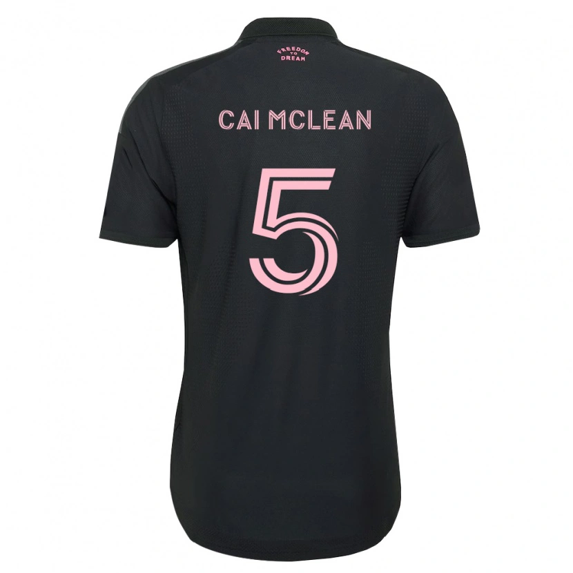Danxen Herren Cai Mclean #5 Pink Schwarz Weiß Auswärtstrikot Trikot 2026/27 T-Shirt Schweiz