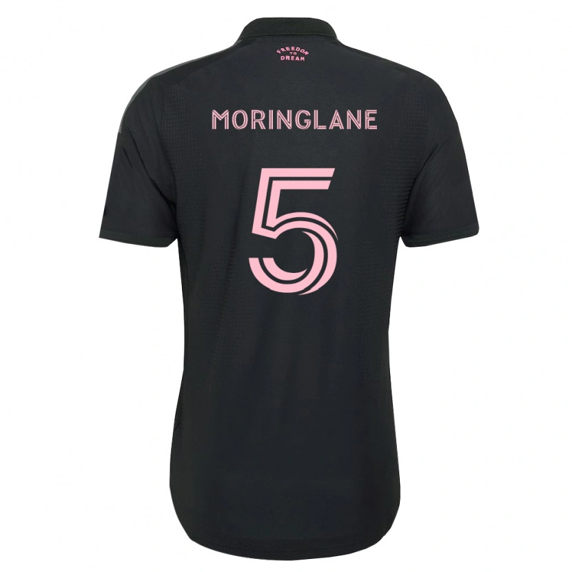 Danxen Herren Luis Moringlane #5 Pink Schwarz Weiß Auswärtstrikot Trikot 2026/27 T-Shirt Schweiz