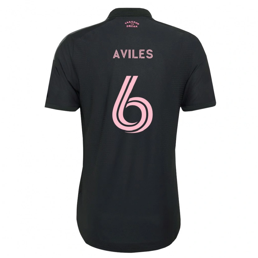 Danxen Herren Tomás Avilés #6 Pink Schwarz Weiß Auswärtstrikot Trikot 2026/27 T-Shirt Schweiz