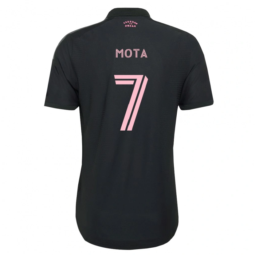Danxen Herren Jean Mota #7 Pink Schwarz Weiß Auswärtstrikot Trikot 2026/27 T-Shirt Schweiz