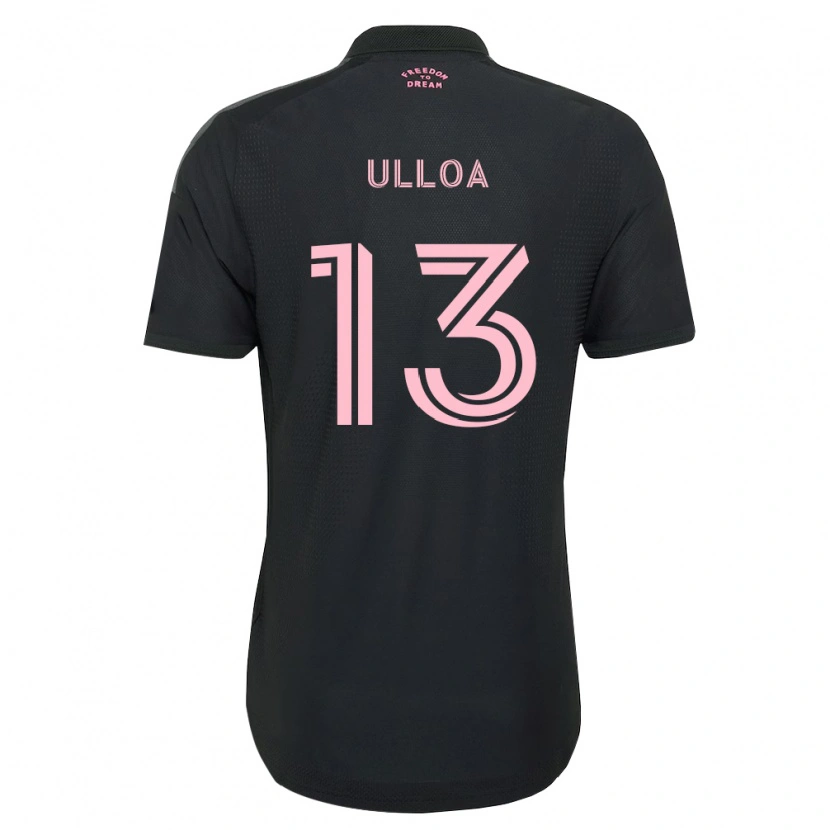 Danxen Herren Víctor Ulloa #13 Pink Schwarz Weiß Auswärtstrikot Trikot 2026/27 T-Shirt Schweiz