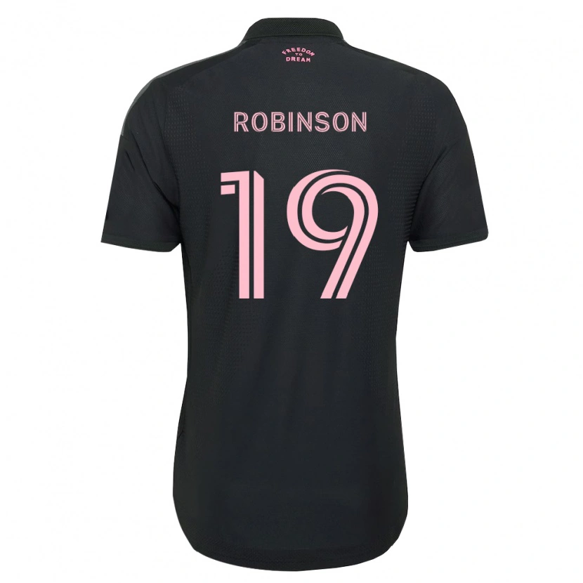 Danxen Herren Robbie Robinson #19 Pink Schwarz Weiß Auswärtstrikot Trikot 2026/27 T-Shirt Schweiz