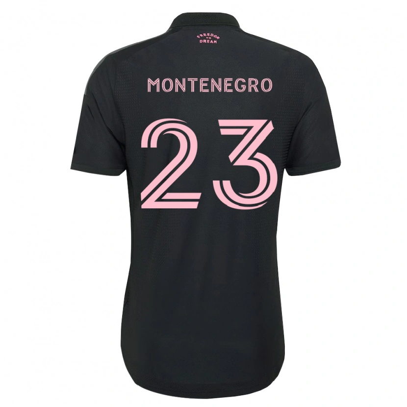 Danxen Herren Ricardo Montenegro #23 Pink Schwarz Weiß Auswärtstrikot Trikot 2026/27 T-Shirt Schweiz