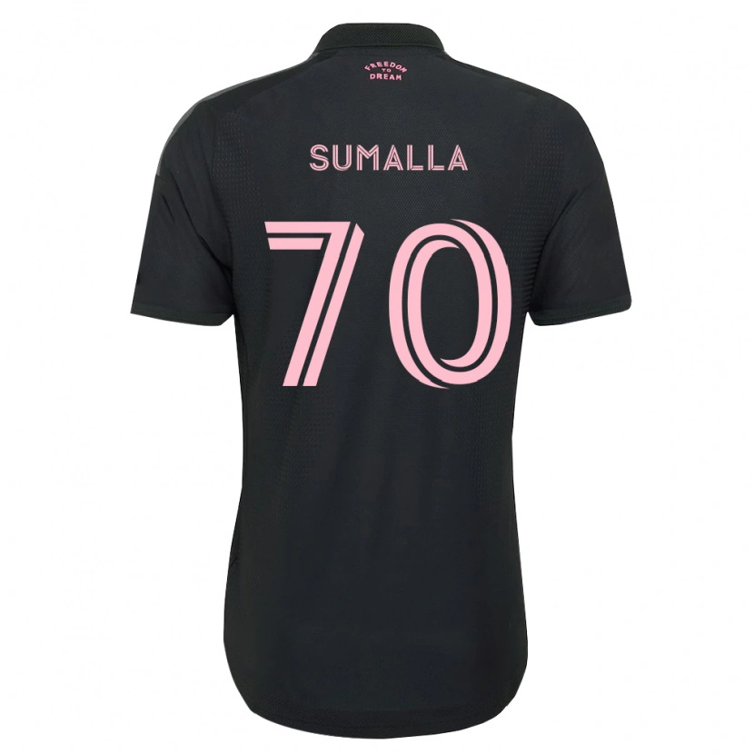 Danxen Herren Daniel Sumalla #70 Pink Schwarz Weiß Auswärtstrikot Trikot 2026/27 T-Shirt Schweiz