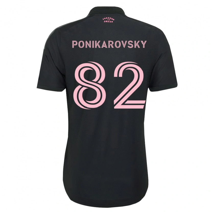 Danxen Herren Max Ponikarovsky #82 Pink Schwarz Weiß Auswärtstrikot Trikot 2026/27 T-Shirt Schweiz