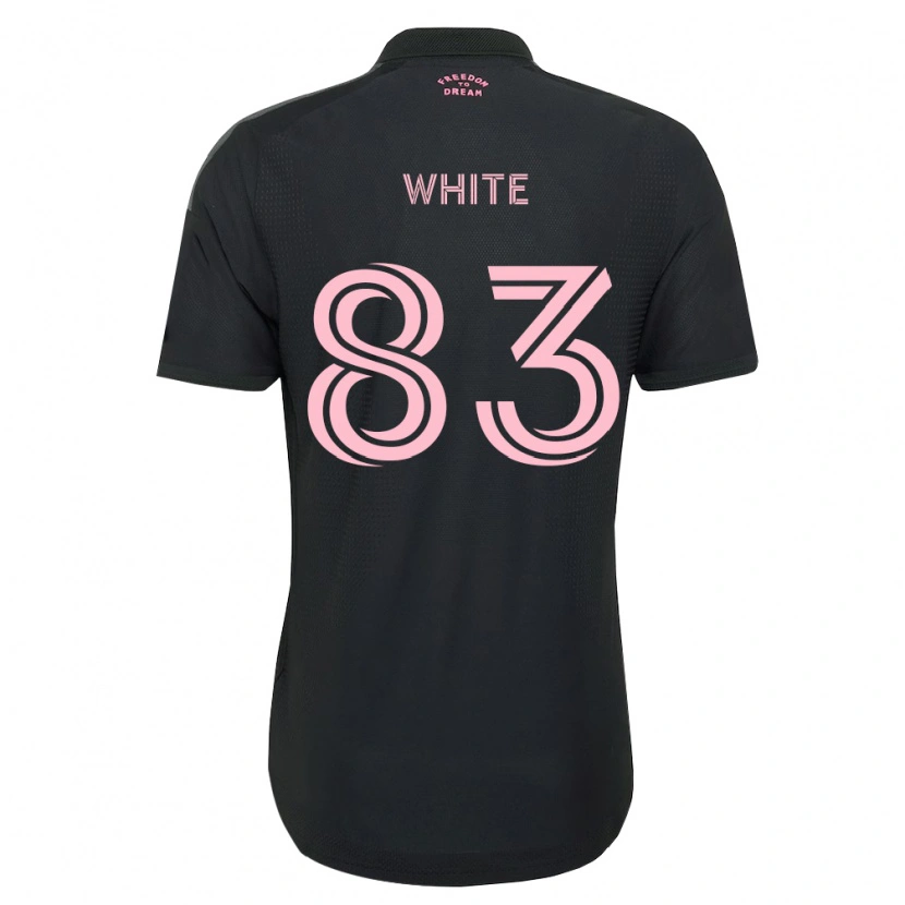 Danxen Herren Rondell White #83 Pink Schwarz Weiß Auswärtstrikot Trikot 2026/27 T-Shirt Schweiz