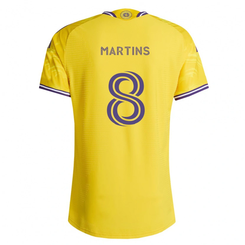 Danxen Herren Felipe Martins #8 Gelb Violett Auswärtstrikot Trikot 2026/27 T-Shirt Schweiz