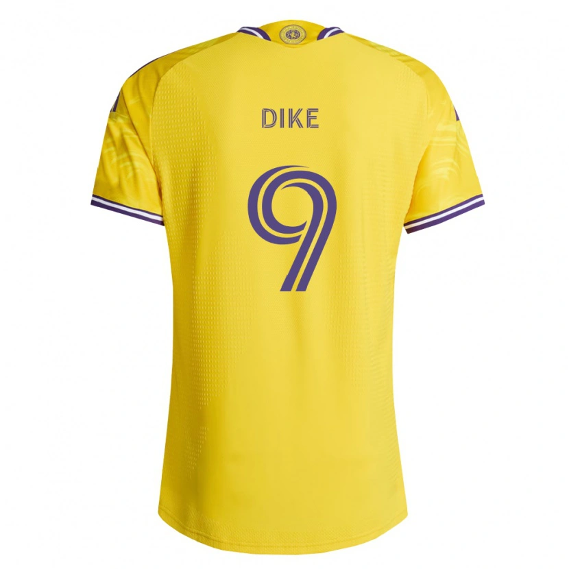 Danxen Herren Daryl Dike #9 Gelb Violett Auswärtstrikot Trikot 2026/27 T-Shirt Schweiz