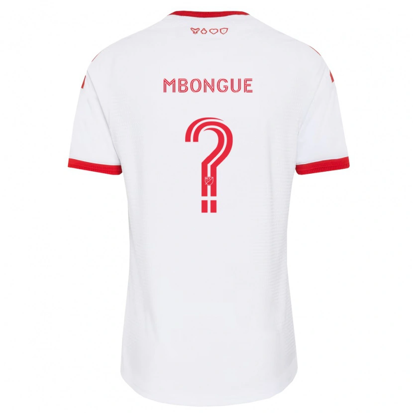 Danxen Herren Hugo Mbongue #0 Weiß Rot Schwarz Auswärtstrikot Trikot 2026/27 T-Shirt Schweiz