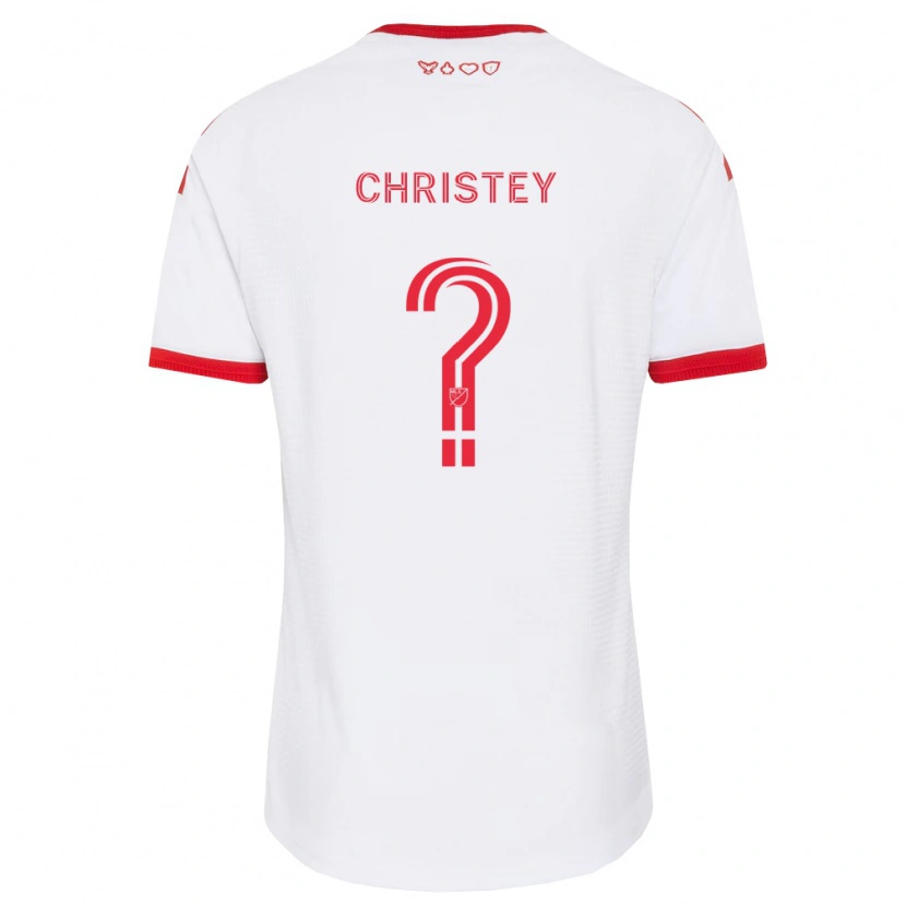 Danxen Herren Quentin Christey #0 Weiß Rot Schwarz Auswärtstrikot Trikot 2026/27 T-Shirt Schweiz