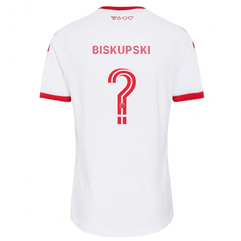 Danxen Herren Philip Biskupski #0 Weiß Rot Schwarz Auswärtstrikot Trikot 2026/27 T-Shirt Schweiz