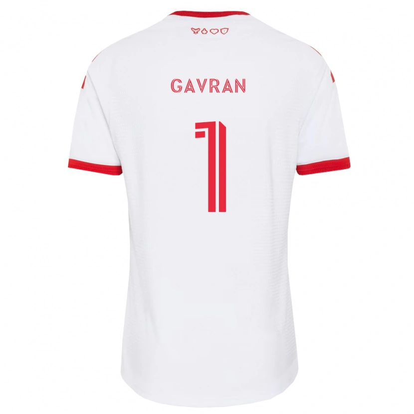 Danxen Herren Luka Gavran #1 Weiß Rot Schwarz Auswärtstrikot Trikot 2026/27 T-Shirt Schweiz