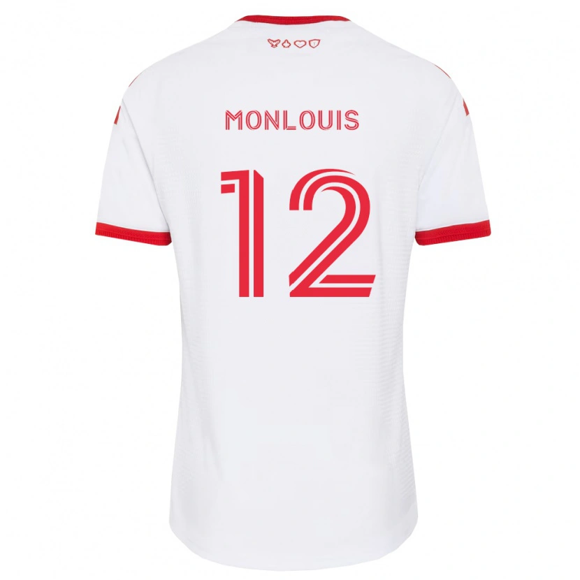 Danxen Herren Zane Monlouis #12 Weiß Rot Schwarz Auswärtstrikot Trikot 2026/27 T-Shirt Schweiz