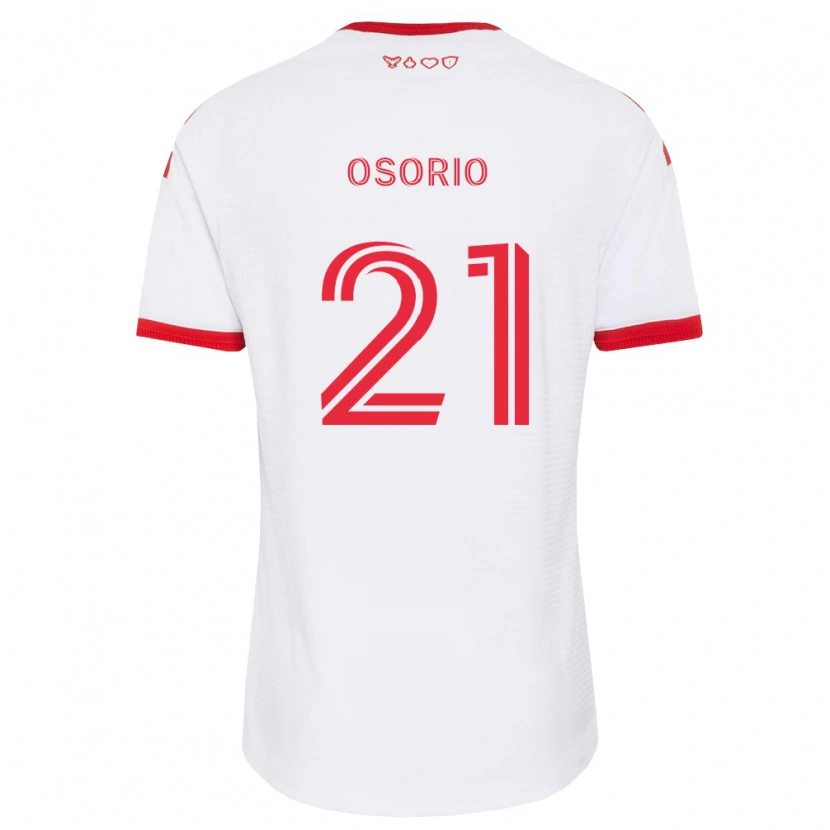 Danxen Herren Jonathan Osorio #21 Weiß Rot Schwarz Auswärtstrikot Trikot 2026/27 T-Shirt Schweiz