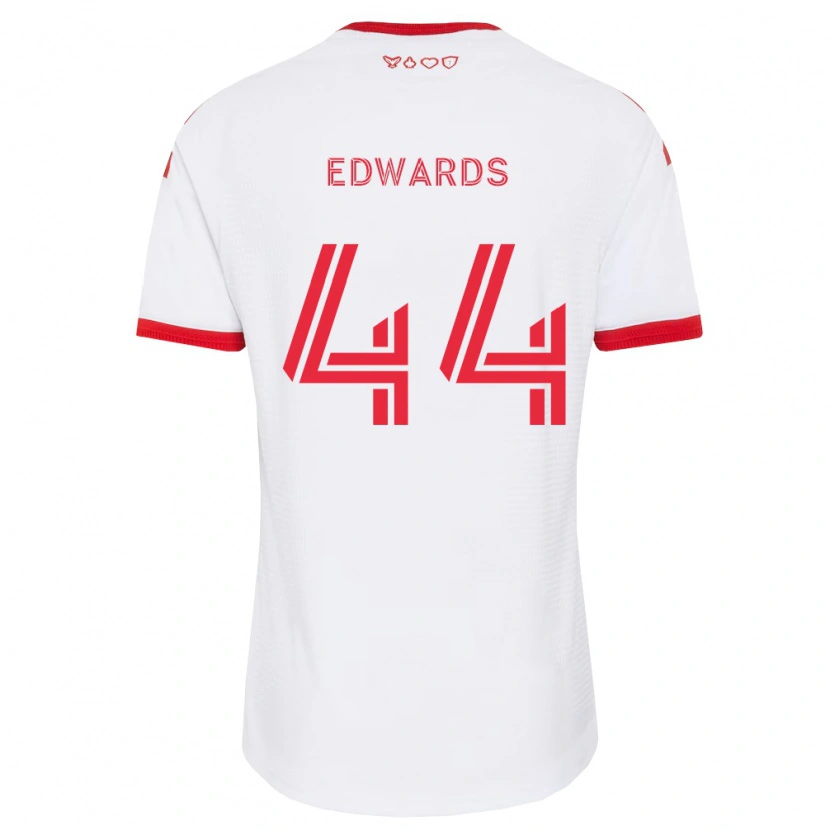 Danxen Herren Raheem Edwards #44 Weiß Rot Schwarz Auswärtstrikot Trikot 2026/27 T-Shirt Schweiz