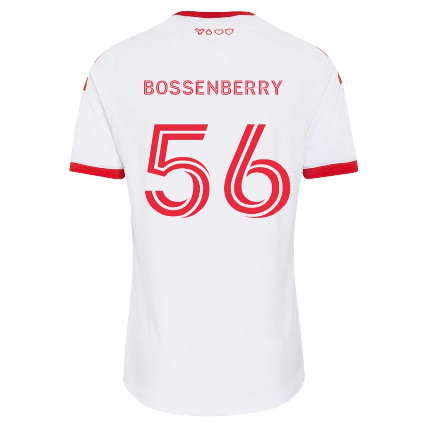 Danxen Herren Antone Bossenberry #56 Weiß Rot Schwarz Auswärtstrikot Trikot 2026/27 T-Shirt Schweiz