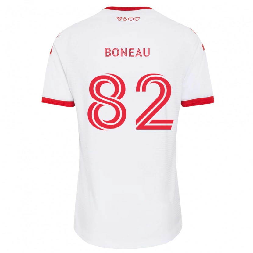Danxen Herren Bryce Boneau #82 Weiß Rot Schwarz Auswärtstrikot Trikot 2026/27 T-Shirt Schweiz