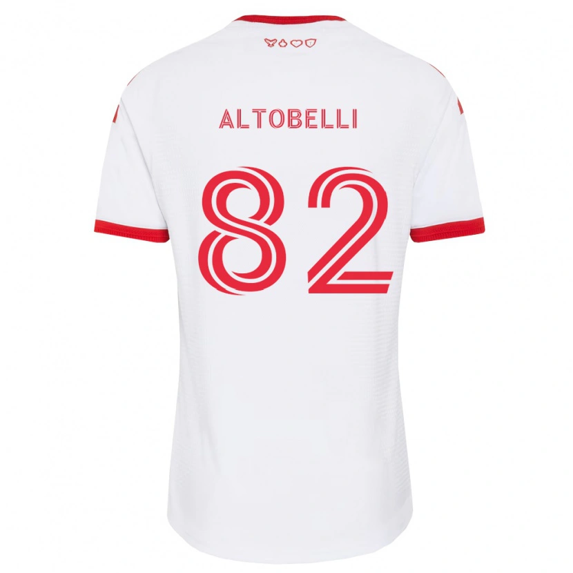 Danxen Herren Julian Altobelli #82 Weiß Rot Schwarz Auswärtstrikot Trikot 2026/27 T-Shirt Schweiz