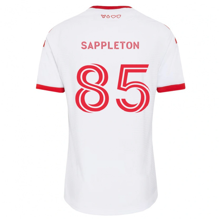 Danxen Herren Spencer Sappleton #85 Weiß Rot Schwarz Auswärtstrikot Trikot 2026/27 T-Shirt Schweiz