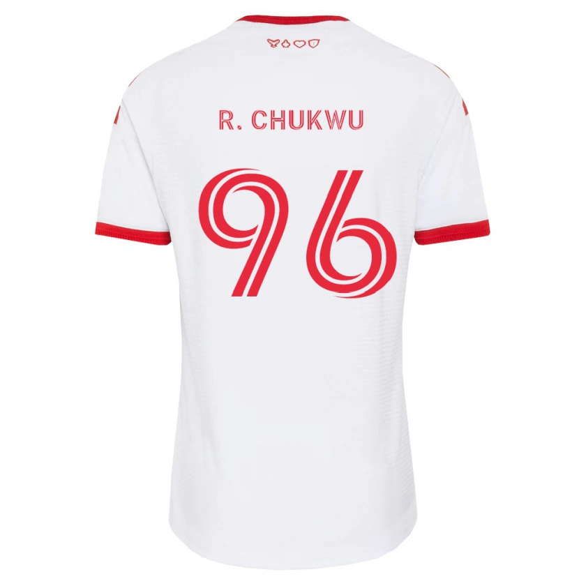 Danxen Herren Richard Chukwu #96 Weiß Rot Schwarz Auswärtstrikot Trikot 2026/27 T-Shirt Schweiz