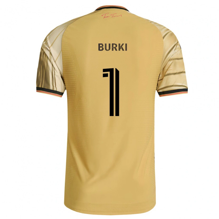 Danxen Herren Roman Bürki #1 Braun Gelb Schwarz Auswärtstrikot Trikot 2026/27 T-Shirt Schweiz