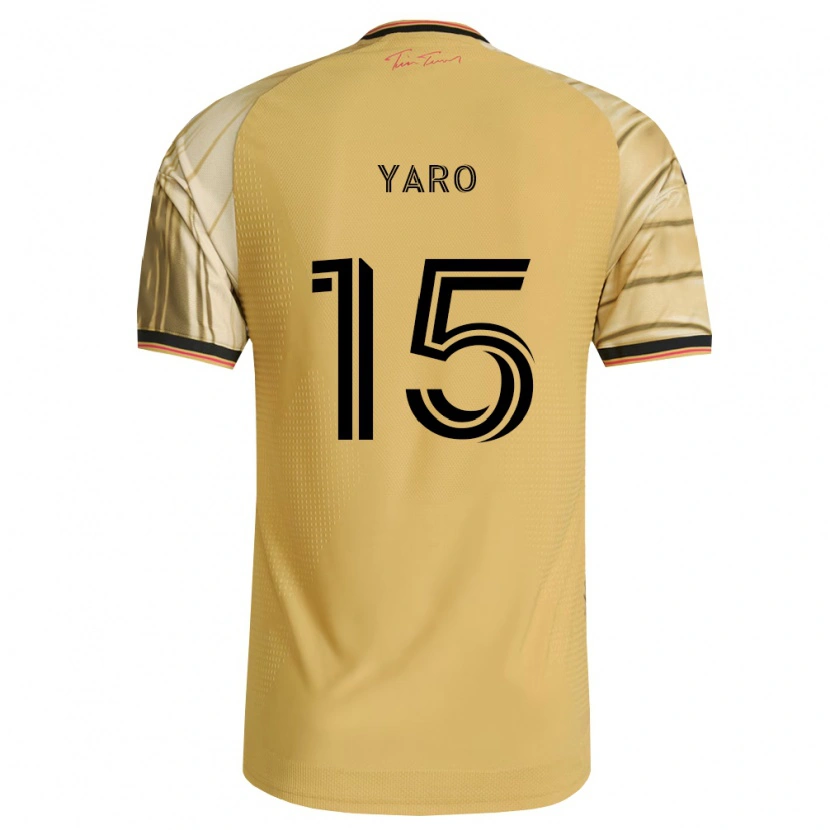 Danxen Herren Joshua Yaro #15 Braun Gelb Schwarz Auswärtstrikot Trikot 2026/27 T-Shirt Schweiz