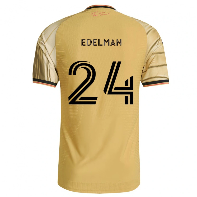 Danxen Herren Daniel Edelman #24 Braun Gelb Schwarz Auswärtstrikot Trikot 2026/27 T-Shirt Schweiz