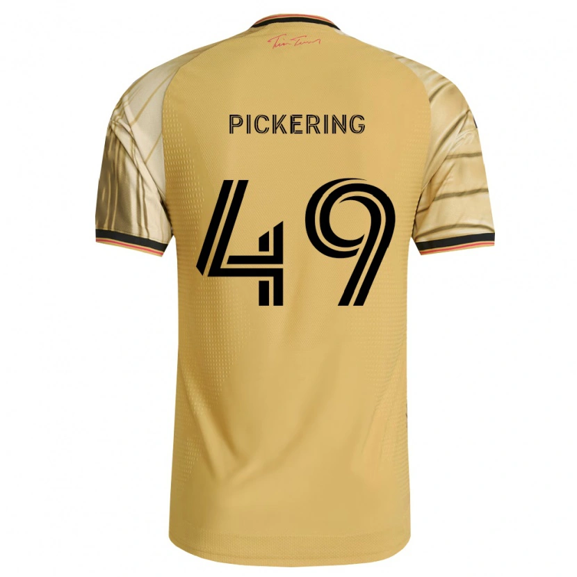 Danxen Herren Nighte Pickering #49 Braun Gelb Schwarz Auswärtstrikot Trikot 2026/27 T-Shirt Schweiz