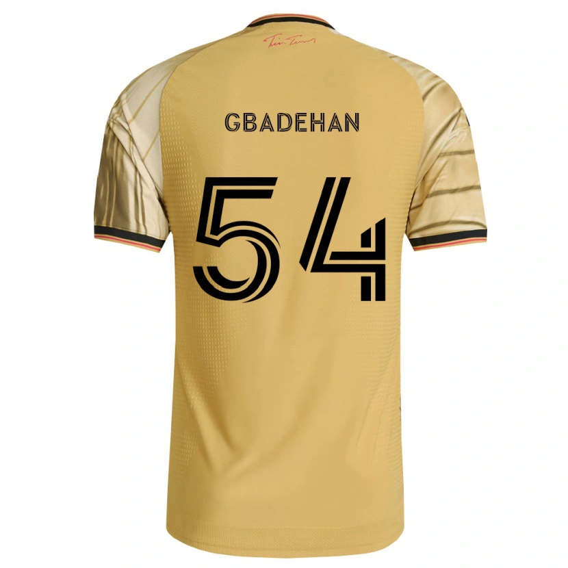 Danxen Herren Adeteye Gbadehan #54 Braun Gelb Schwarz Auswärtstrikot Trikot 2026/27 T-Shirt Schweiz