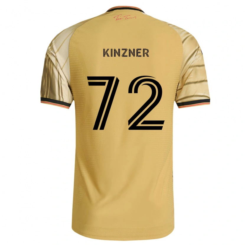 Danxen Herren Eric Kinzner #72 Braun Gelb Schwarz Auswärtstrikot Trikot 2026/27 T-Shirt Schweiz