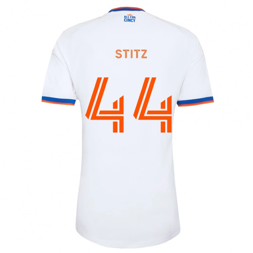 Danxen Herren Ben Stitz #44 Weiß Marineblau Orange Auswärtstrikot Trikot 2026/27 T-Shirt Schweiz