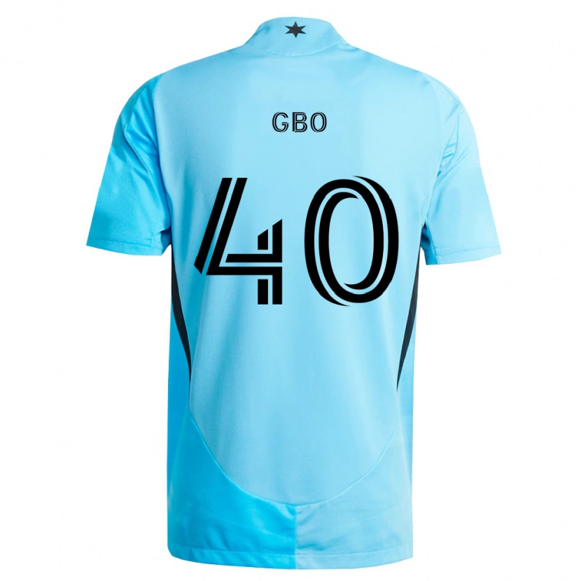 Danxen Herren Cedrik Gbo #40 Hellblau Schwarz Auswärtstrikot Trikot 2026/27 T-Shirt Schweiz