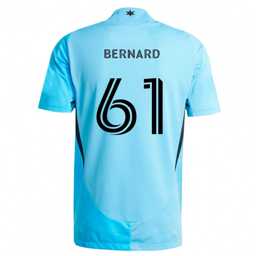 Danxen Herren Jadan Bernard #61 Hellblau Schwarz Auswärtstrikot Trikot 2026/27 T-Shirt Schweiz