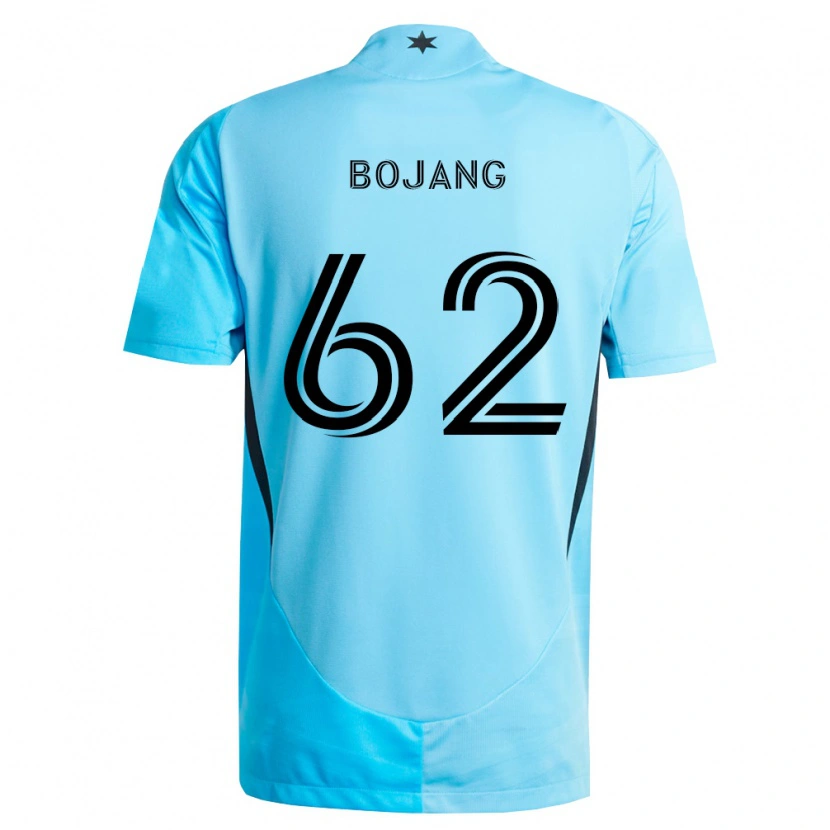 Danxen Herren Mohammad Bojang #62 Hellblau Schwarz Auswärtstrikot Trikot 2026/27 T-Shirt Schweiz