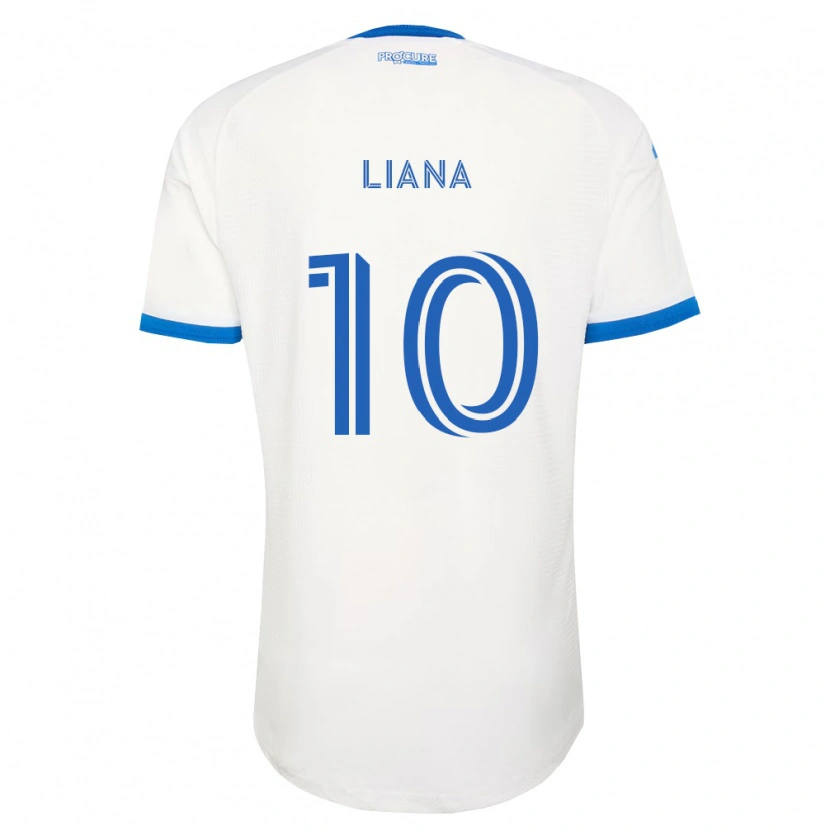 Danxen Herren Tarasco Liana #10 Himmelblau Weiß Auswärtstrikot Trikot 2026/27 T-Shirt Schweiz