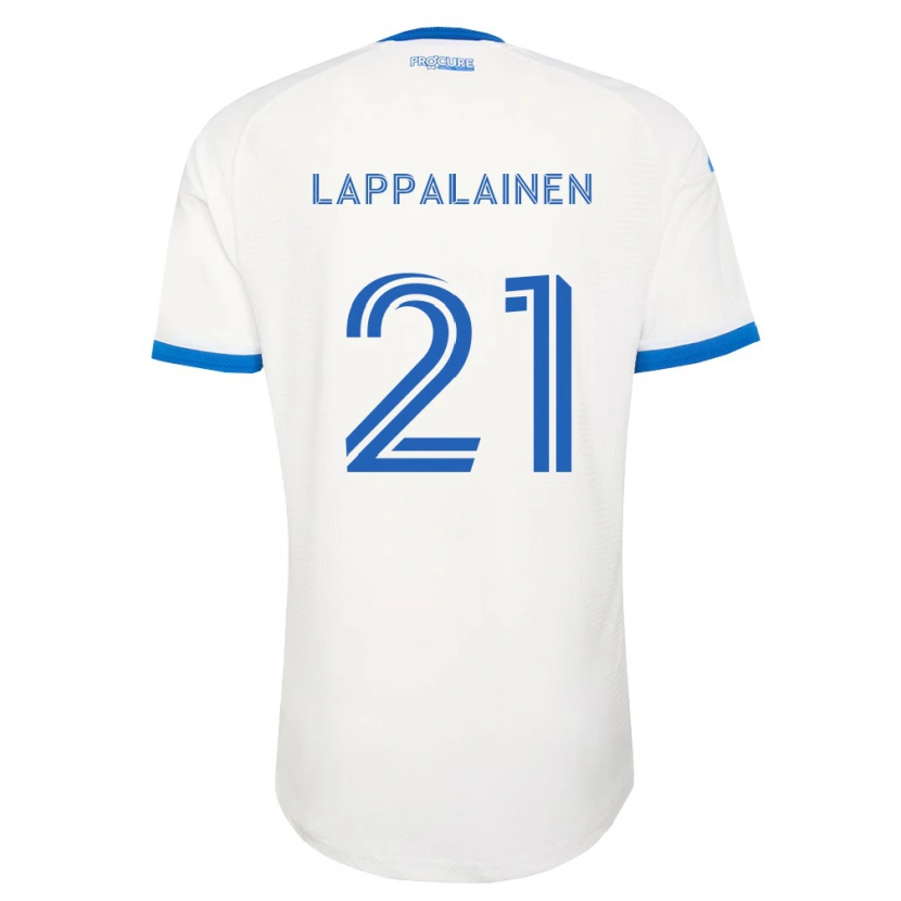Danxen Herren Lassi Lappalainen #21 Himmelblau Weiß Auswärtstrikot Trikot 2026/27 T-Shirt Schweiz